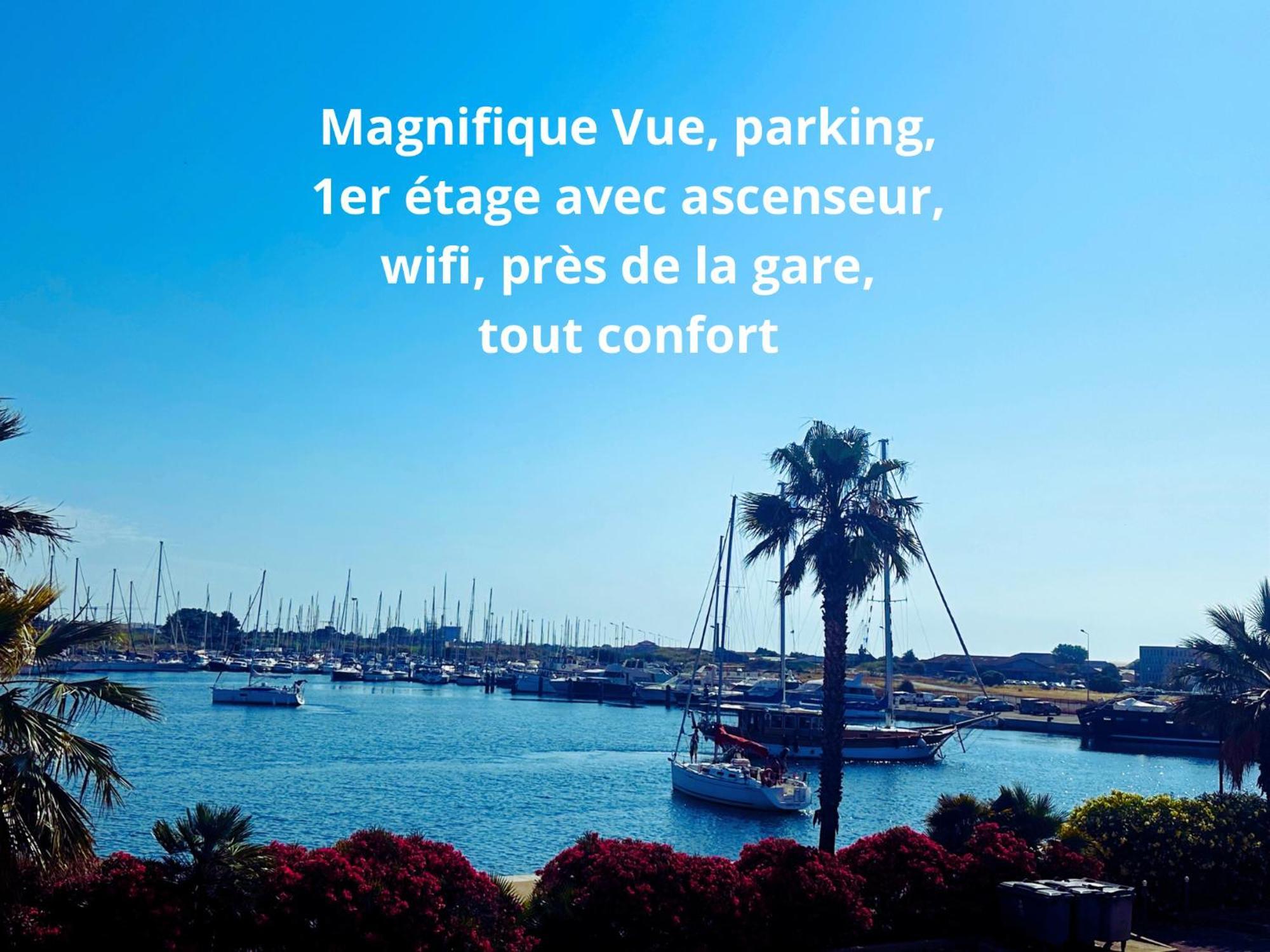 Appart A L'Abordage Sete, Gare, Parking Eksteriør billede